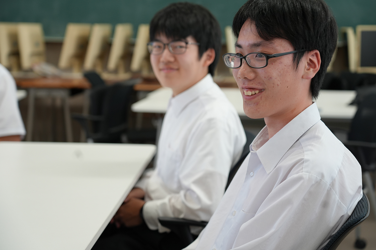 Forensicsについて語る青木さんと森平さん
