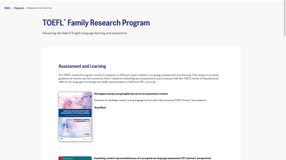 Assessment and Learning