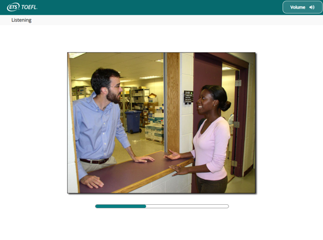 Sample the TOEFL iBT Test Listening